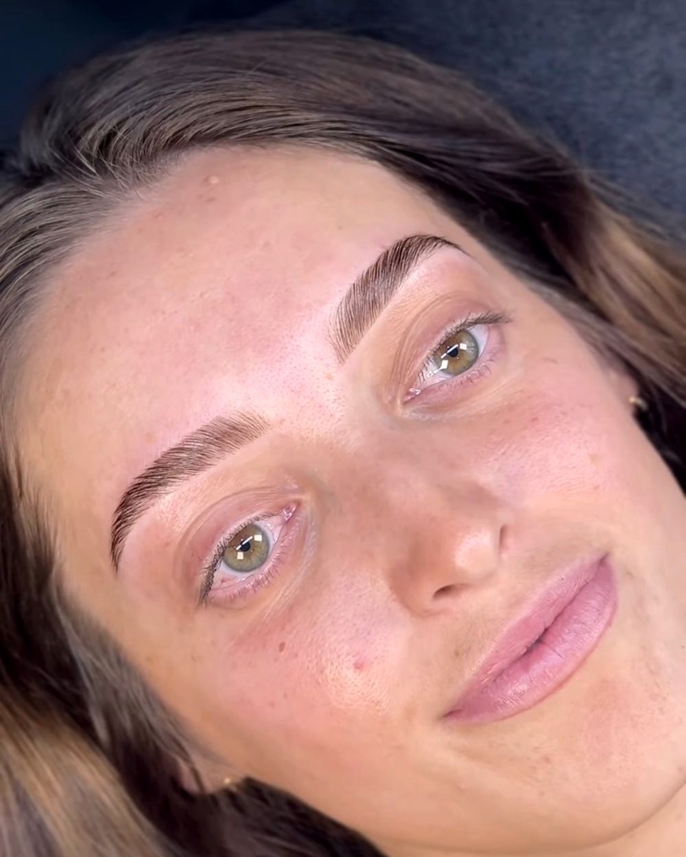 Clean, natural arched finished brows